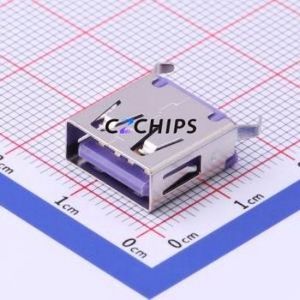 916-162A1172Y10210 USB Connector Through hole Component (THT) Connector Type-A USB 2.0 Female Through Hole - Product Image 1