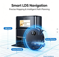 Robot Vacuum Mop Combo Mova Z60 Ultra dengan Daya Hisap 28000Pa, Pemetaan LDS Cerdas, Pel Basah Kering, Perawatan Karpet Otomatis, Sikat Anti Kusut