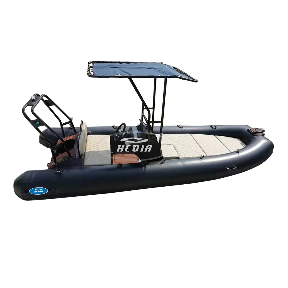 16ft jet boat Aluminium boats 4-5m 16ft bateau semi rigide avec moteur inflatable boat 15 ft