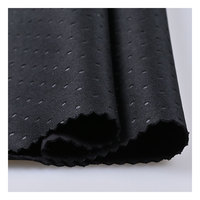 2 capas 100% tela de punto polivinílico repelente al agua 3D gofrado cepillo teñido liso para deportes y chaqueta Softshell al aire libre