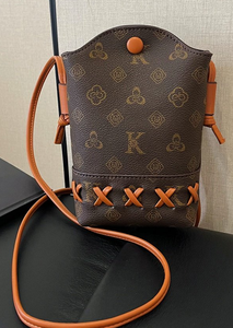 Bolso bandolera estilo retro para mujer, tipo cubo, de gran capacidad, de diseñador, moderno, de un solo hombro. - Product Image 3