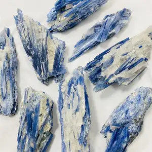 Wholesale Natural High Quality Blue Bulk Rough Kyanite Stone Healing Kyanite Crystals Raw Stone