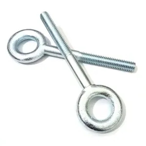 8.8 Grade 3/8" Steel Galvanized No Shoulder Eyebolt Forged Eye Bolts