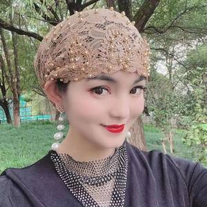 YASEEN Sweet Mesh Fairy Breathable Women's <b>Wedding</b> Bridal Fashion <b>Hat</b> Suitable <b>for</b> All Seasons - Product Image 1