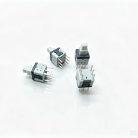 Interrupteur à bouton-poussoir horizontal à verrouillage 8,5 mm, montage latéral, 6 broches, interrupteur à bascule SPST autobloquant marche/arrêt pour Glocks