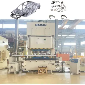 Famous Brand 315 Ton C-Frame Double Crank Press Machine Mechanical Sheet Metal Stamping Press for Cars Punching Machines