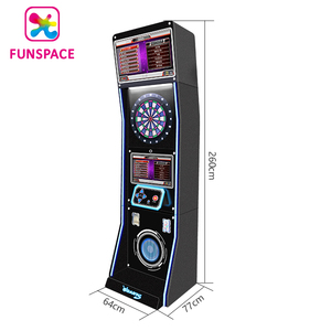 Funspace – Machine d'arcade commerciale d'intérieur à pièces, vente en gros, Machine de jeu de fléchettes, malaisie - Product Image 6