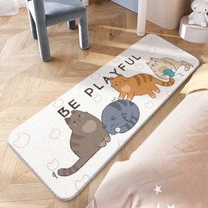 Tappeto in lana d'agnello intrecciata con motivo a cartoni animati, tappetino da camera da letto per cameretta dei bambini, comodino, davanzale, tatami per <span class=keywords><strong>la</strong></span> casa - Product Image 6