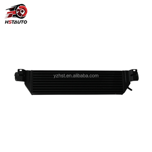 Refroidisseur intermédiaire en aluminium de haute qualité pour VW <span class=keywords><strong>GOLF</strong></span> MK5 MK6 GTI TFSI 2.0 Turbo - Product Image 1