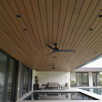 Panneaux et panneaux muraux de couverture de plafond en plastique composite en bois WPC
