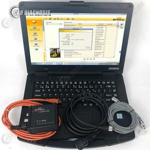 Cable de diagnóstico original C54 para laptop Still 50983605400, interfaz Steds Navigator CanBox, herramienta de diagnóstico para montacargas. - Product Image 2