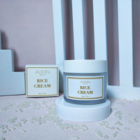 Crème éclaircissante pour le visage au riz Aixin Private Label, aspect éclatant, améliore la barrière d'hydratation de la peau, nourrit en profondeur, crème pour le visage au riz