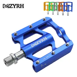 MZYRH 208自行车踏板BMX MTB轴承踏板铝合金超轻山路折叠自行车零件CNC防滑踏板