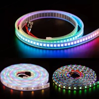 Tira de LED Digital RGB Pixel WS2815 de BTF-LIGHTING, Cable de Cobre DC12V con Doble Transmisión de Datos, 30/60/144 Píxeles, Programable, Cortable Individualmente, IP65