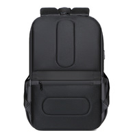 Sac à dos professionnel Oxford tendance pour homme, imperméable, avec compartiment pour ordinateur portable et bretelles à coussin d'air, grande capacité, idéal pour étudiants