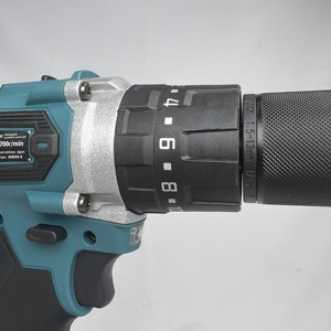 Trapano Avvitatore a Impatto Cordless <span class=keywords><strong>Mak</strong></span> 18v DDF487 13mm, Kit con Batteria al Litio, Trapano Elettrico Portatile Fai-da-Te - Product Image 4