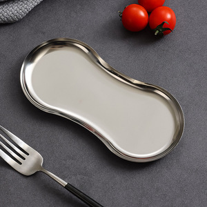 Chef Meis Stainless Steel Jewelry Tray Gold Silver Matte Finish Single-sided Display Tray for Jewelry Storage and Decoration - Product Image 4