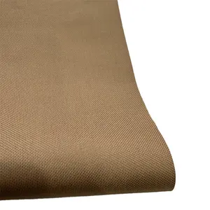 600d Pvc Gecoat Kaki Polyester Oxford Stof Voor Tas Materiaal