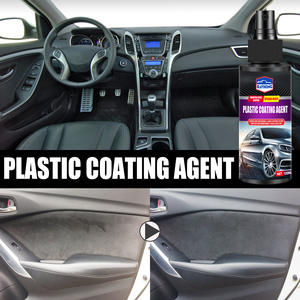 Logo personnalisé Rayhong 120ml cuir remise à neuf liquide voiture pièces en plastique renouvellement Resotrer voiture agent de revêtement plastique - Product Image 4