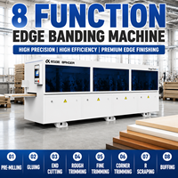 Machine de chantournage automatique 8-en-1 avancée avec pré-fraisage pour la fabrication de meubles haut de gamme et les applications de travail du bois