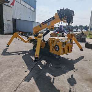 3ton di động Spider <span class=keywords><strong>Crane</strong></span> nâng <span class=keywords><strong>Crane</strong></span> với điều khiển từ xa thủy lực an toàn hiệu suất cao Spider <span class=keywords><strong>Crane</strong></span> - Product Image 2