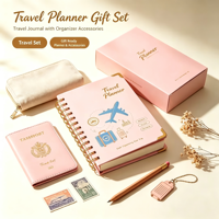 Carnet de voyage en spirale personnalisé pour la planification d'itinéraires et de budgets – Vente en gros