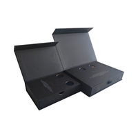 Cajones Deslizantes Extraíbles Personalizados en Forma de Libro, Cajones Magnéticos con Diseño de Concha, Cinta con Revestimiento UV de Laminación Mate en Relieve