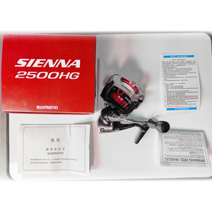 รอกตกปลา SHIMANO <span class=keywords><strong>SIENNA</strong></span> <span class=keywords><strong>FG</strong></span> 500 1000 2000 2500 3000 4000 แบบสปินนิ่ง สำหรับตกปลาคาร์พ ปลากะพง ตกปลาทะเล กันน้ำ - Product Image 6