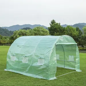 Waterproof Polycarbonate Garden Greenhouse Small Dome Top Green House for Home