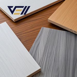 VELL Trade Assurance Placage de bois d'acajou Panneau de revêtement de porte en contreplaqué