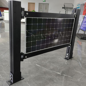 太陽光発電最適化設計 ソーラーガーデンフェンスブラケット 垂直両面発電太陽光フェンシングシステム 発電所 - Product Image 5