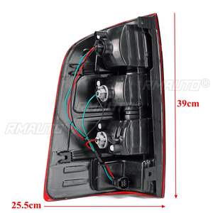 Luz Trasera Izquierda/Derecha, Luz de Freno Trasera para Camioneta Ford Ranger Thunder 2006 2007 2008 2009 2010 2011 - Product Image 3