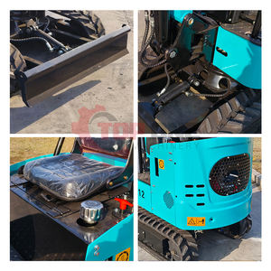 TMKV12 Toptan Fiyatlı <span class=keywords><strong>Mini</strong></span> Küçük Ekskavatör Makinesi <span class=keywords><strong>Mini</strong></span> Ekskavatör Paletli Ekskavatör 1 Ton Ekskavatör Parçalarıyla Satılık - Product Image 2