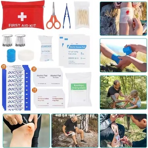 Aventura al aire libre Senderismo Nuevo lanzamiento Mochila de camping grande Profesional 80L Botiquín de primeros auxilios táctico Equipo de supervivencia - Product Image 4