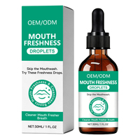 OEM ODM Gouttes pour l'haleine fraîche, blanchissantes, longue durée, naturelles, stimulent la confiance, pour la socialisation