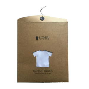 Có Thể Gập Lại Kraft Giấy Men Đóng Gói Tùy Chỉnh Hộp Áo Thun - Product Image 4
