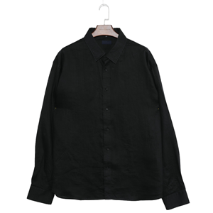 Nuove Camicie in <span class=keywords><strong>Lino</strong></span> da <span class=keywords><strong>Uomo</strong></span> a Maniche Lunghe, Design Personalizzabile in Vari Colori - Product Image 6