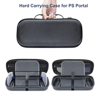 Étui de transport pour sac de voyage portable PS Portal avec rangement compact antichoc et étanche pour console et accessoires
