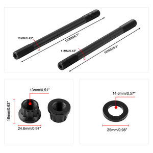 Pernos de Cabeza de Cilindro Dodge 5.9L 6.7L, Piezas de Repuesto Nuevas de Color Negro para Reparación de Motor - Product Image 5