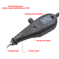 220V électrique gravure stylo graveur outil sculpture stylo traceur Machine ciseau conseils bois métal verre pierre lettrage outils