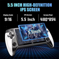 Console de jeu portable X9, écran HD 5,5 pouces, lecteur de jeux rétro, prend en charge 9 émulateurs, jeu à deux joueurs, vente en gros depuis l'entrepôt local aux États-Unis