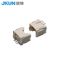 Connecteur électronique automobile JST/ZE1.5 de haute qualité JKUN A1507AWR 2.0A, pas de 1.50mm, type SMT, 2 à 16 broches, en laiton, pour câble vers carte