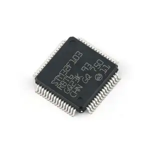 Componentes eletrônicos STM32F103VCT6 LQFP100 Circuitos integrados Microcontrolador Chip STM32F103RBT6
