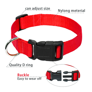 Verstellbares kleines Polyester halsband für Katzen oder Hunde mehrfarbig mit weichem Tier druck Modischer Stil - Product Image 5