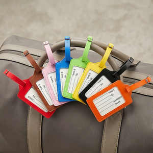 Splendid Class Premium Quality Custom Size Fashionable Style Solid Pattern Acrylic PVC Metal Luggage Accessories Golf <b>Bag</b> <b>Tag</b> - Product Image 2