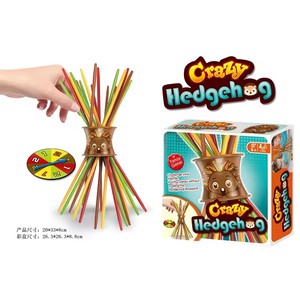 Jouets éducatifs, <span class=keywords><strong>jeu</strong></span> <span class=keywords><strong>de</strong></span> planche d'équilibre en bâtonnets colorés, <span class=keywords><strong>jeu</strong></span> créatif multijoueur, hérisson à tirer, <span class=keywords><strong>jeu</strong></span> <span class=keywords><strong>de</strong></span> société - Product Image 6