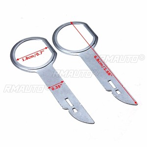 Juego de 2/4 Herramientas Prácticas para Extraer e Instalar Radios Estéreo, para VW, Audi, Ford, Porsche - Product Image 2