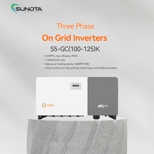 Inversor Híbrido Solis Trifásico Conectado a la Red S5-GC(100-125)K Solar de 100kw para Sistemas de Soluciones Fotovoltaicas Comerciales e Industriales - Product Image 2