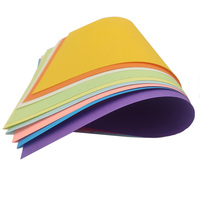 70-250gsm A3 A4 45 couleurs assorties couleurs blanches pâte de bois noir couleur papier pliant papier carton de couleur pour l'artisanat