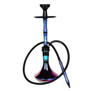 Hier-<span class=keywords><strong>Cachimba</strong></span> de resina de color negro para Shisha, <span class=keywords><strong>Cachimba</strong></span> de resina de color dorado, estilo alemán - Product Image 2